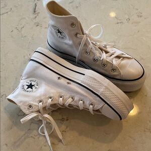 Converse Women's White High-Top Sneakers